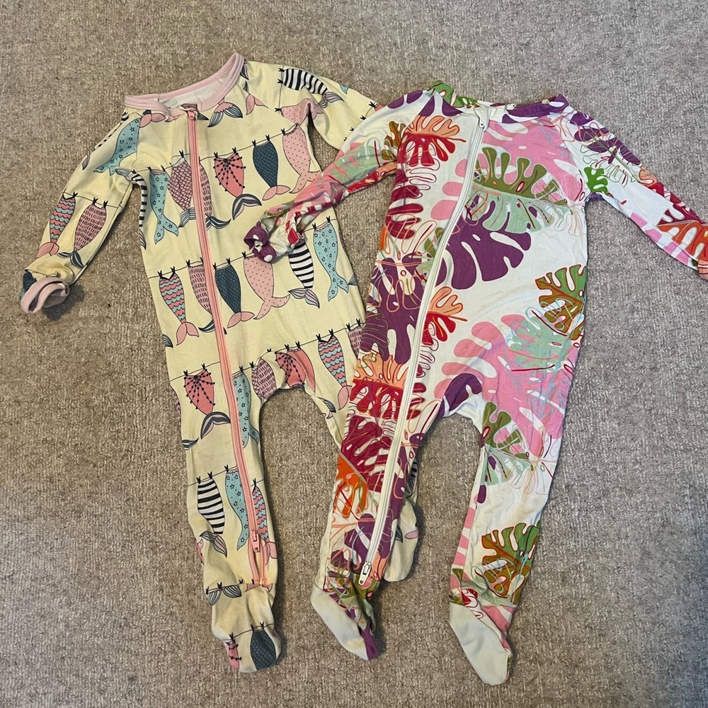 Bestaroo footie bundle- mermaid fin and autumn bliss